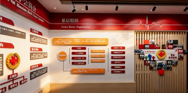 紅十字會展廳的精神傳承與人文表達